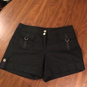 White House Black Market shorts. Black size 6